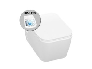 konzolna wc šolja HALLEY  RIMLES