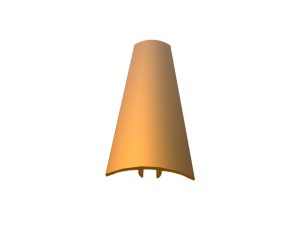 Aluminijska lajsna GPRA30 mat zlatna